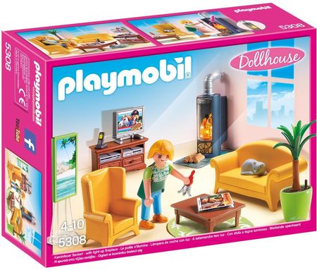 Playmobil 5308 Salon Z Kominkiem