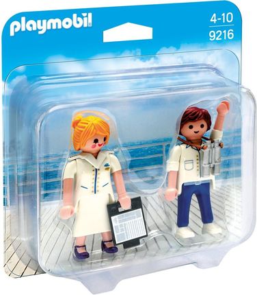 Playmobil 9216 Duo Pack Stewardesa I Oficer