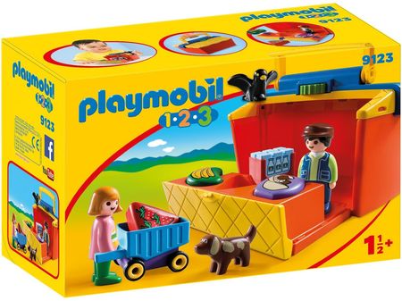 Playmobil 9123 1.2.3 Przenośny Stragan