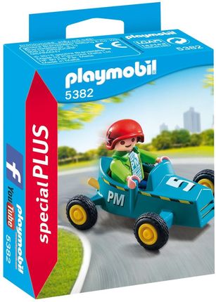 Playmobil 5382 Chłopiec Z Gokartem