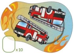 MANA MEDICAL ORTOPAD FUN PACK STRAŻ POŻARNA - 10 SZT