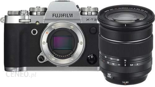 „FujiFilm X-T3“ sidabras + 16–80 mm