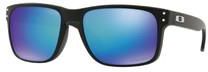 Oakley Okulary Holbrook Matte Black / Prizm Sapphire Polarized Oo9102-F0