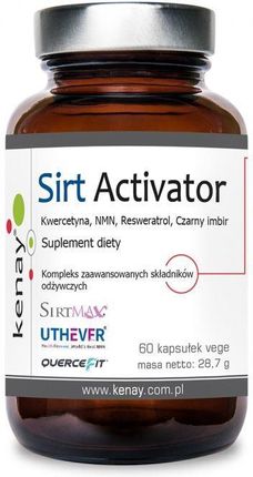 Kenay Black Ginger Sirtmax - 60 Capsules, Complément Alimentaire, Neuf
