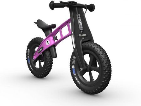 First Bike Rowerek Biegowy Fat Edition Pink - zdjęcie 2