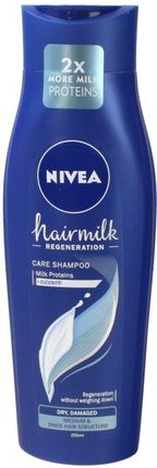 Nivea Hair Milk Szampon Do Włosów Suchych I Zniszczonych 250 ml