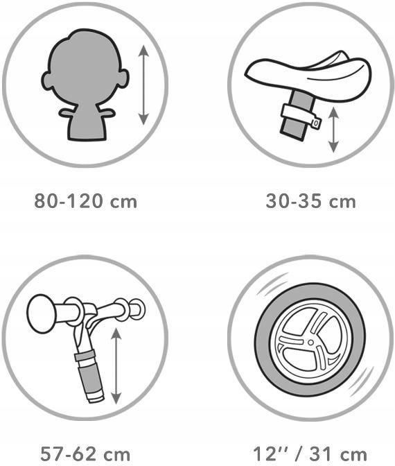 фото Біговел Kidwell Rebel Pink