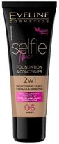 Eveline Selfie Time Podkład-Korektor 2W1 06 Honey 30 ml