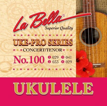 La Bella Set100 Struny do ukulele koncertowego / tenorowego