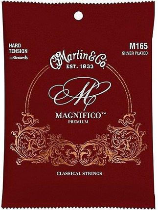 Martin M165 struny klasyczne Hard Tension silver