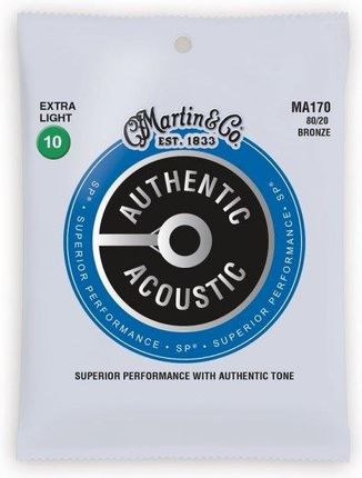 Martin MA170 Authentic 10-47 bronze struny akustyczne