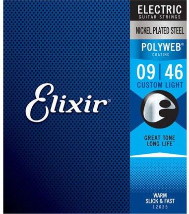 Elixir 12025 9-46 Polyweb struny elektryczne