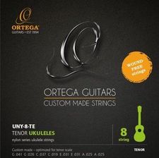 Ortega UNY-8-TE struny do ukulele 8-mio strunowego - Struny