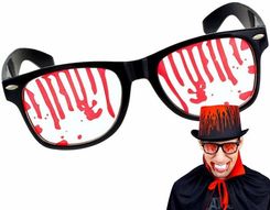 Zdjęcie Godan Okulary Krwiste Maska Halloween Ślady Krwi - Przedbórz