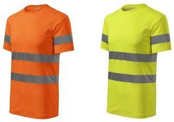 Rimeck Hv Protect (1V9) - Koszulka Fluorescencyjna, Pasy 3M, 55 % Bawełna, 45 % Poliester - 2 Kolory - S-3Xl.