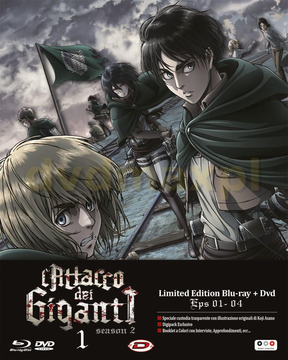Film Blu-ray Attack on Titan - Season 02 #01 [2xBlu-Ray] - Ceny i
