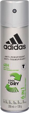 Adidas 6In1 Cool & Dry 48H Antyperspirant 200ml