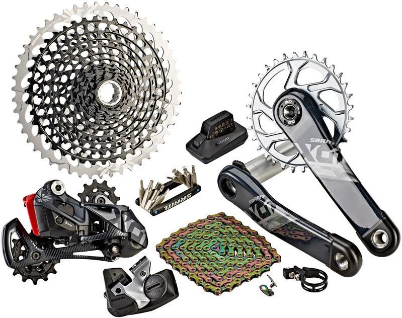 SRAM EAGLE X01 DUBクランクセット 175mm Sram X01 Eagle Axs Dub Grupa 175Mm Crank Boost Bez Suportu