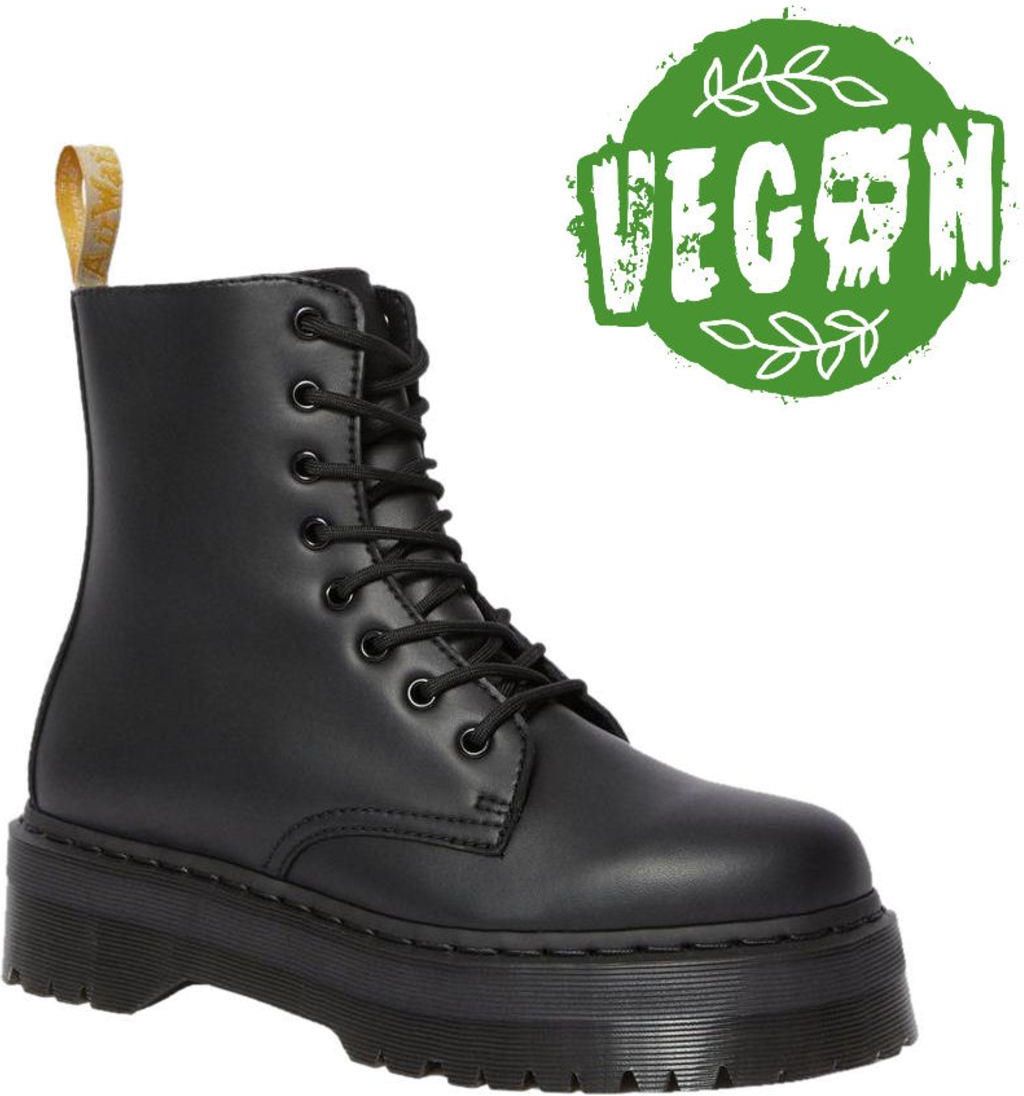Buty DR. MARTENS - V JADON II MONO FELIX RUB OFF - BLACK