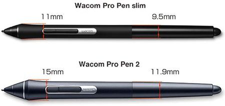 Wacom Pro Pen 2 Slim z futerałem (KP301E00DZ)
