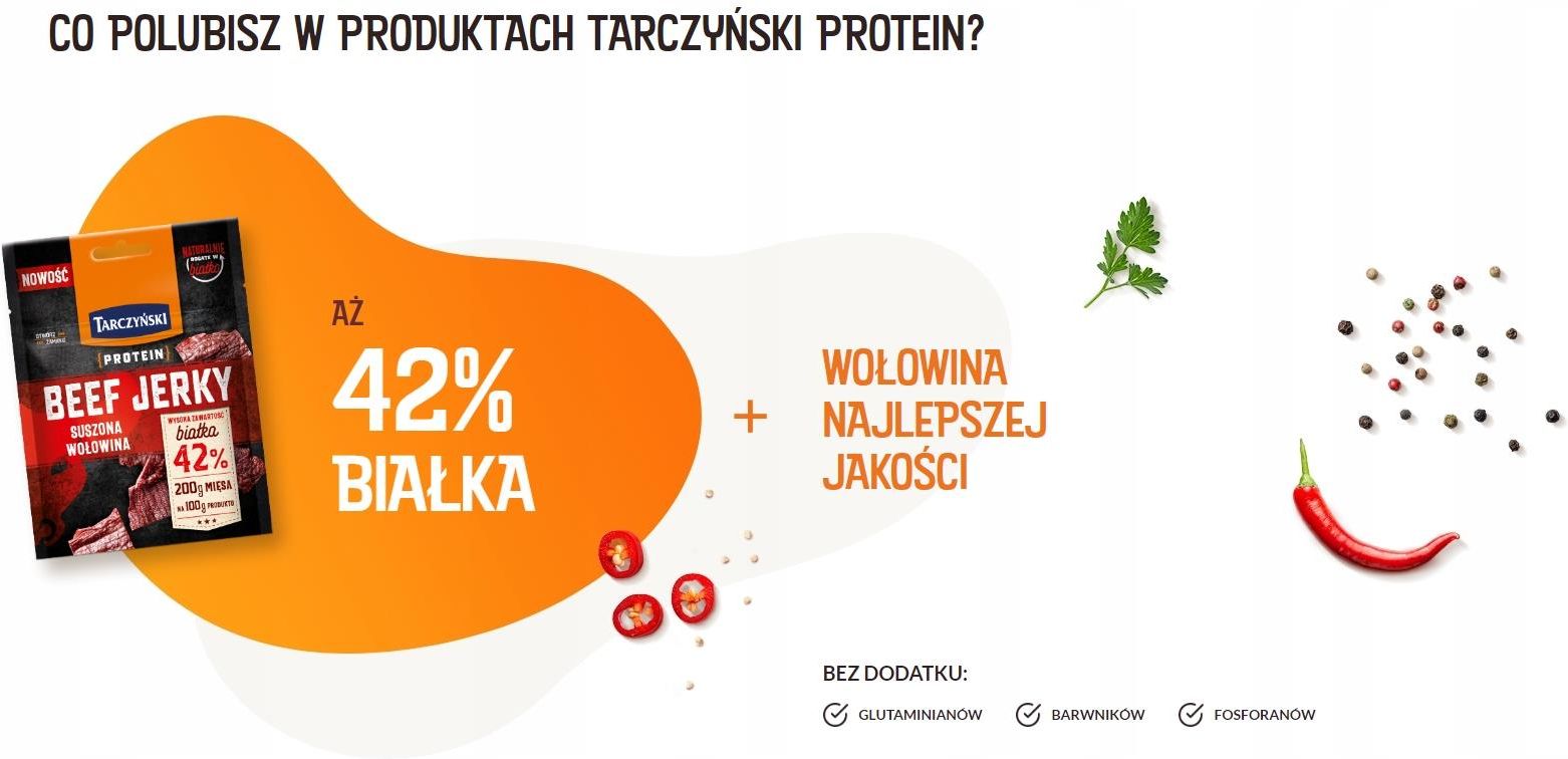 Tarczyński Protein Beef Jerky 25G - zdjęcie 3 Tarczyński Protein Beef Jerky 25G