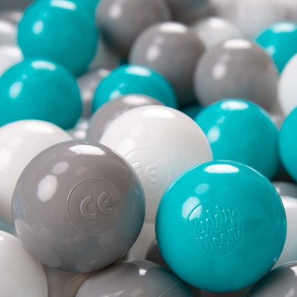 Piłki Kulki Plastikowe Kolorowe Suchy Basen 100Szt