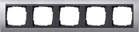 Gira Ramka pięciokrotna Esprit szkło czarne 021505