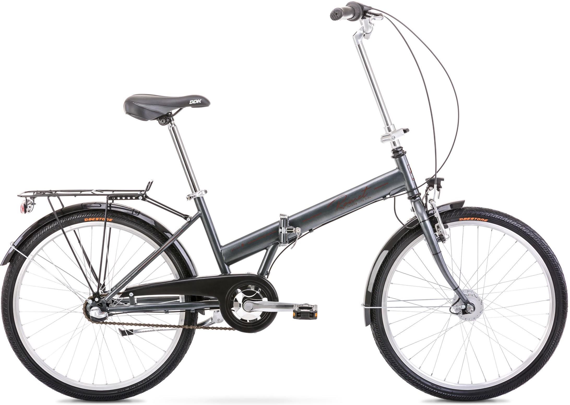 Romet Jubilat 2 Grafitowy 24 2020 Rowery Składane Uniwersalne Ceny