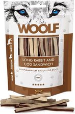 Woolf Long Rabbit And Cod Sandwich 100G