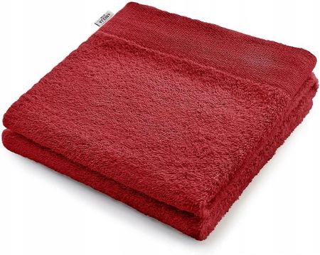 Ręcznik bawełniany ciemnoczerwony 70x140cm