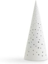 Zdjęcie Kahler Design Porcelanowy Świecznik Na Tealight Nobili 25,5cm Biały 692418 - Wielichowo