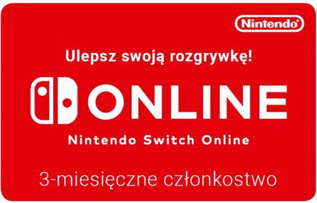 Nintendo Switch Online 3 Miesiące