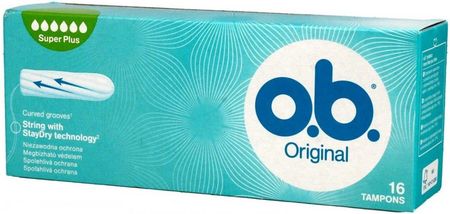 O.B. Original Super Plus Tampony 1Op.-16 Szt