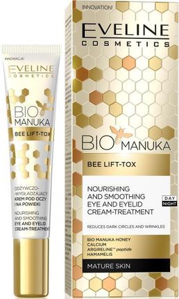 Eveline Cosmetics Bio Manuka Bee Lift-Tox Odżywczo-Wygładzający Krem Pod Oczy I Na Powieki 20ml