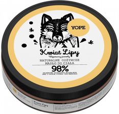 Zdjęcie Yope Naturalne Odżywcze Masło Do Ciała Kwiat Lipy 200 Ml - Poniec