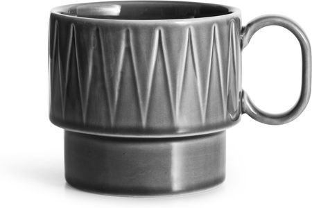 Sagaform Filiżanka Ceramiczna Do Herbaty Szara 0,4l (Sf5018086)