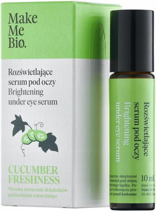 Make Me Bio Rozświetlające Serum Roller Pod Oczy Cucumber Freshness 10Ml