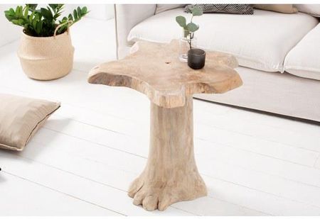 INVICTA INTERIOR STOLIK KAWOWY ROOT 60CM TEAK 38238