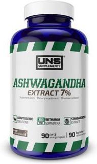 Uns-Supplements Ashwagandha 7% 90 Kaps.