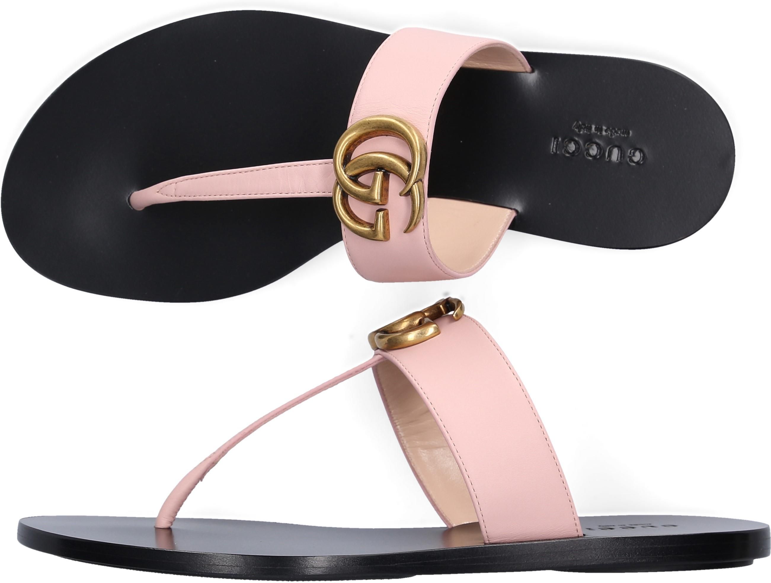 あさ様　GUCCI Gucci Kobiety Japonki A3I00 skóra cielęca GG Logo blady róż