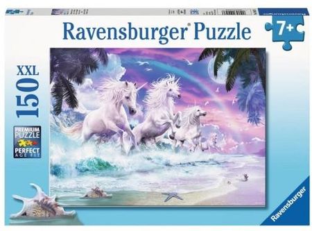 Ravensburger Puzzle 150El. Jednorożce Na Plaży