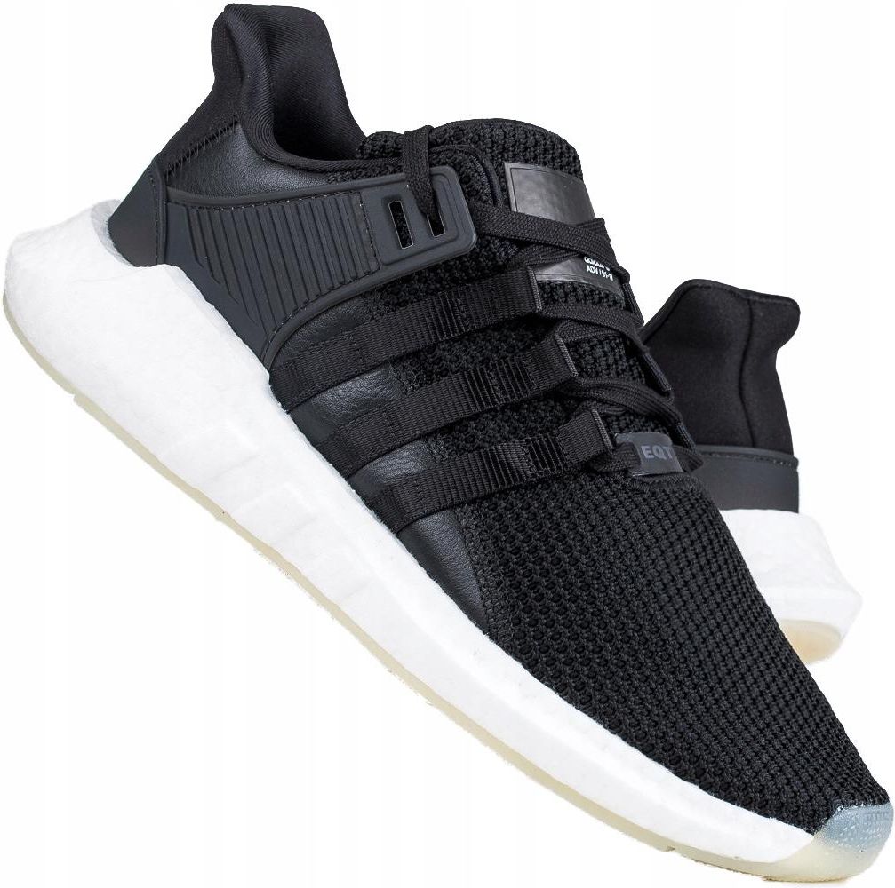 Adidas EQT Support Boost 93/17 Core Black White BZ0585 - pinkshoeslink.com