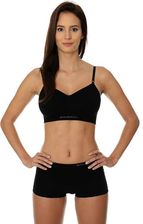 Zdjęcie Stanik BRUBECK COMFORT COTTON - Czarny - Świebodzice