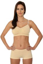 Zdjęcie Stanik BRUBECK COMFORT COTTON - Brązowy - Toruń