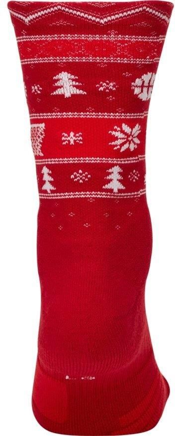 Nike Elite XMAS Crew Socks (University Red/Clover) – rockcitykicks