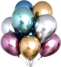 Zdjęcie Balony Metalic Chrome Urodziny WESELE-50SZT-6945 - Bartoszyce