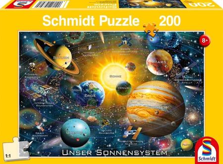 Schmidt Układ Słoneczny Puzzle 200El.