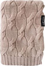 Zdjęcie Lullalove Koc Kocyk Z Wełny Merino 80X100 Beżowy - Maków Podhalański