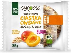 Zdjęcie Symbio Ciastka Owsiane Z Morelami I Nasionami Chia 50G - Puławy