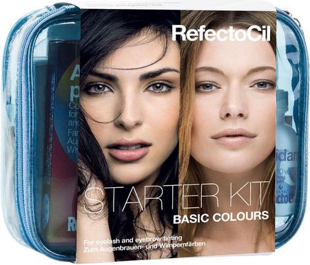 Refectocil Starter Kit Basic Colours Zestaw Startowy Do Koloryzacji Brwi I Rzęs